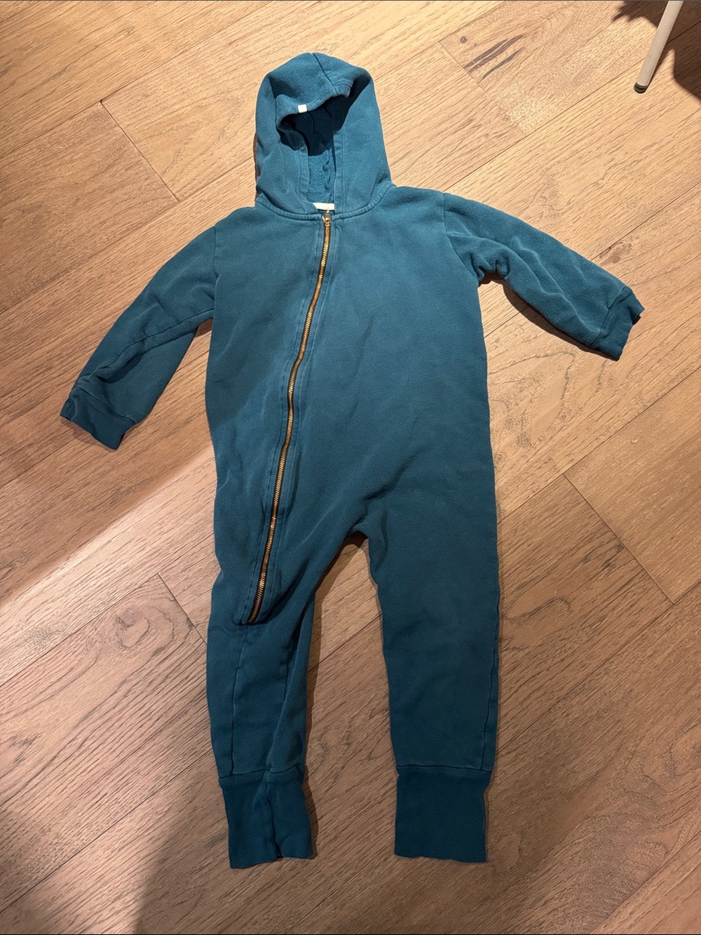 Mini Mioche Bike Romper in Teal